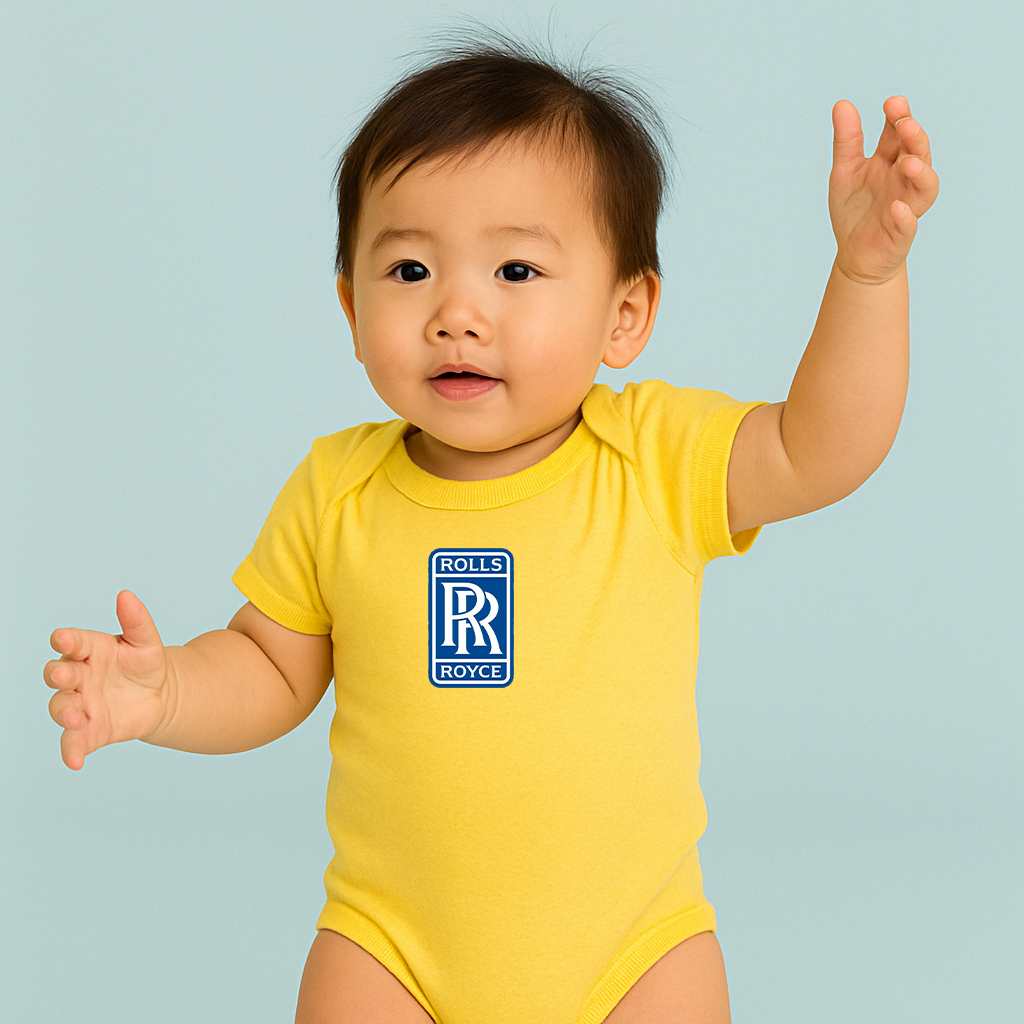 Rolls Royce Car Baby Romper Onesie